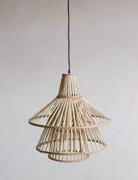 This unique and decorative element is fashioned into two layered domes. Bamboo Conical Pendant Lamp Shade Pendant Lamp Shade Pendant Lamp Pendant Lighting Bedroom