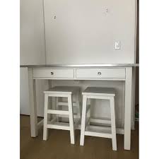 pottery barn balboa kitchen island w/ 2