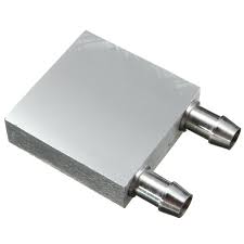 primary aluminum water cooling block 40