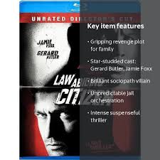 Law Abiding Citizen Blu-ray, Gerard Butler, Jamie Foxx, Thriller -  Walmart.com