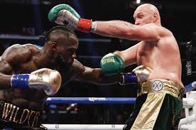 Photo provided by esther lin/showtime. Deontay Wilder Vs Tyson Fury Fight Results Thrilling Bout Ends In Split Draw Despite Two Knockdowns Cbssports Com