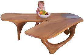 Mesquite & wrought iron coffee table. Solid Wood Coffee Tables Are Great Therapy For Massaging Tired Feet