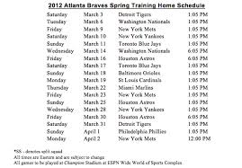 * game played at neutral location. Spring And The Atlanta Braves Are In The Air At The Walt Disney World Resort Disney Parks Blog