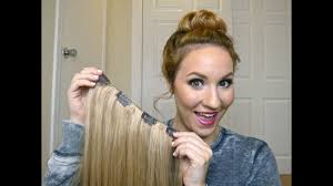 Diy How To Make Your Own Clip In Hair Extensions Clip In Hair Extensions Hair Beauty Dreadlocks Diy