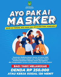 Dilansir antara, penggunaan masker secara wajib di tempat pemandian air panas (spa), ruang pernikahan, salon, dan mal, serta berbagai tempat lainnya sebagai. Wajib Pakai Masker Besok Mulai Berlaku Sanksi