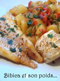 Cabillaud Aux Poivrons Et Pommes De Terre Au Four Bibica S Cooking