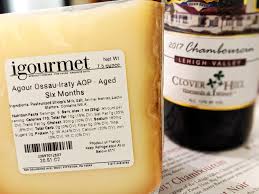 Agour Ossau Iraty Aop Cheese Paired With Clover Hill Chambourcin Milk Nutrition Facts Nutrition Facts Cheese