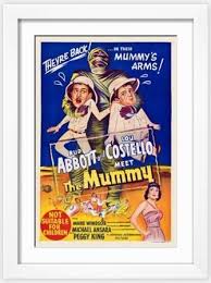 Abbott and Costello Meet the Mummy Wall Art: Prints, Paintings & Posters |  Art.com