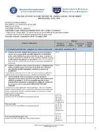 Personalul didactic auxiliar), sau aveți nevoie de mai multe rânduri la subcriterii, vă rugăm să le inserați dvs. Gradatie Merit Bucuresti Grila Profesori 2016