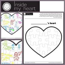 In My Heart Grief Activities Grief Counseling Art Therapy Activities