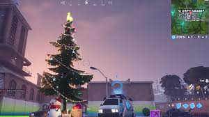 Fortnite christmas tree map locations (image: Fortnite Holiday Tree Locations For Operation Snowdown Challenges