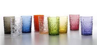 La collezione ctm milano comprende bicchieri, piatti e vasi in mille colori. Bicchieri Tumbler Calici Caraffa Piatti Colorati Provenzale