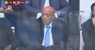 CAF President Patrice Motsepe was caught falling asleep by the ...