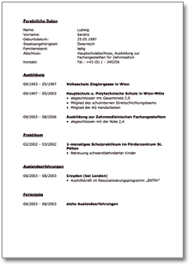 Lebenslauf Berufseinsteiger Abgeschlossene Ausbildung Muster Vorlage Zum Download