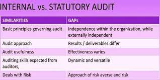 Statutory auditors, in most of the countries are referred to the external auditors or the external public accountants who are certified. Differences Between Internal Audit And Statutory Audit Assignment Point