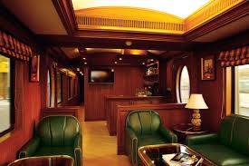 The layout is unique, because it was conceived and built at the dawn of the computer age when technology was anything but compact. Maharajas Express Luxury Train Railway Technology