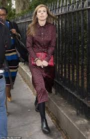She styled it with her blonde hair perfectly coiffed and minimal makeup. 13 Carrie Symonds Ideas Boris Johnson Carry On Marina Wheeler