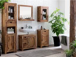 Charakterstarkes Badezimmer Holz Badmobel Badezimmerideen Unterschrank