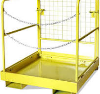 36x36 Inch Forklift Safety Cage - Heavy Duty Collapsible Work Platform With  1200LB Capacity