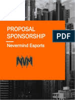 Creating an effective sponsorship proposal is probably one of the most asked for yet by delivering a sponsorship proposal too early you're indicating that the process is. Proposal Sponsorship Esport