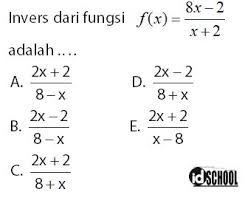 We did not find results for: Contoh Soal Fungsi Sma Matematika Ipa Idschool