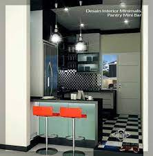 Desain Interior Minimalis Pantry Mini Bar Desain Interior Ide Dapur Dekorasi Rumah