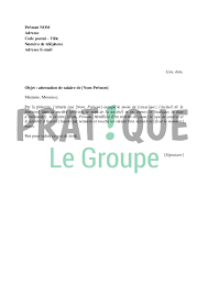 Le document est partiellement automatisé, vous n'aurez qu'à saisir les données. Lettre D Attestation De Salaire Pratique Fr
