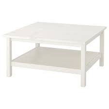 The ikea lack coffee table has a height of 17 3/4 (45 cm), length of 35 3/8 (90 cm), and width of 21 5/8 (55 cm). Hemnes White White Stain Coffee Table 90x90 Cm Ikea