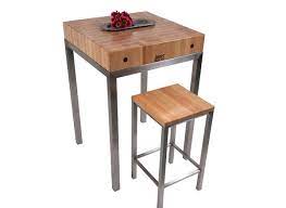 Wide natural wood farmhouse style round dining table (4) 15 Small Modern Kitchen Tables Home Design Lover