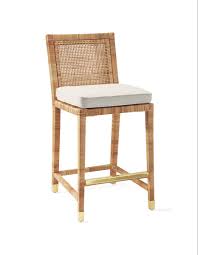 Cushion Cover For Balboa Counter Stool Natural In 2020 Living Room Stools Counter Stools Stools For Kitchen Island