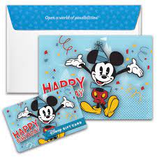 It did arrive at their home in a timely manner. Send Magic Through The Mail With 60 New Disney Gift Card Designs Disney Dining Information