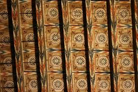 George Interior Design Painted Beams Ceiling Art Painted Ceiling