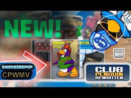 Club Penguin Rewritten June Updates 2018 Penguin Style Better Igloos Club Penguin Rewrite Penguins
