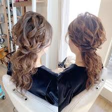 ブライダルヘアお持ち込みのアレンジ お呼ばれでも素敵 hair set spa roquat salon 立川市錦町2ー1ー35 立川駅徒歩3分 080 7028 9617 2020年卒業式2021年成人式早期割引 受付中 ブライダルヘ hair styles long hair styles hair