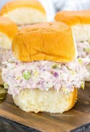 Creamy Ham Salad Recipe Recipe In 2020 Ham Salad Recipes Ham Salad Easy Appetizer Recipes