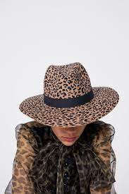 Leopard Print Hat Hats Beanies Accessories Woman Zara United States Elegant Hats Hat Fashion Leopard Hat