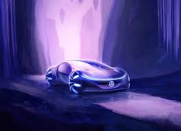 2020 Mercedes Benz Vision Avtr Mercedes Benz Benz Concept Car Sketch