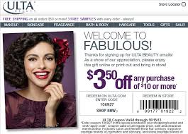 Ulta 3 5 Off 10 Printable Coupon Http View Email Ulta Com J Fe60177174660d747116 M Fe7115707761047d7512 Ls Fdb81573 Makeup Coupons Ulta Beauty Tool Gifts
