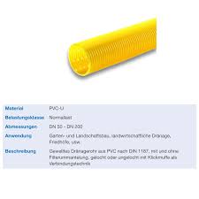 Kunststoff Drainagerohr Drainageschlauch Dn80 10m Geschlitzt Gelocht Drainage Sanitarbedarf Heizung Sanitar Wasser Installation Shop