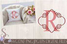 Download Letter R Initial Swirl Border Monogram Svg By Secretexpressionssvg Thehungryjpeg Com