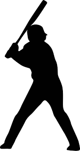 Cool Baseball Silhouette Silhouette Baseball Players Baseball Wall Decal