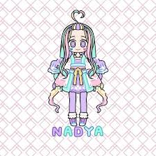 I Made A Pastel Girl Oc 3 Her Name Is Nadya And She S A Magical Girl Oc Pastel Kawaii App Cute Japanese Character Magic Ma Magical Girl Pink Magical