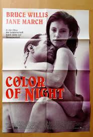 Brad dourif in color of night. P514 Kinoplakat Color Of Night Bruce Willis Jane March Ebay