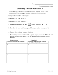 What property of matter best describes the way a typical alcohol thermometer works? Chemistry Unit 4 Worksheet 3 Answers Fill Online Printable Fillable Blank Pdffiller