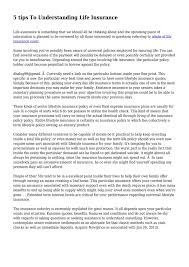 We did not find results for: Calameo 5 Tips To Understanding Life Insurance