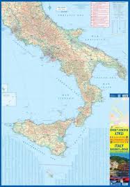 Interaktywne regiony włoch oraz opisy regionów, miast, plaż i atrakcji we włoszech. Wlochy Mapa Wodoodporna 1 850 000 Itmb 2020