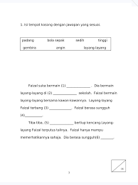 Disini admin nak kongsikan bahan tersebut. My Classroom Soalan Penulisan Bahasa Melayu Tahun 2 Facebook