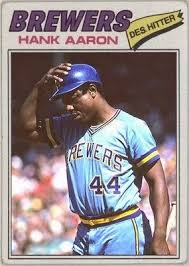 The hank aaron award is given annually to the major league baseball (mlb) players selected as the top hitter in each league, as voted on by baseball fans and members of the media. 1977 Topps Hank Aaron Card That Never Was Baseball Cards Cards Baseball Trading Cards