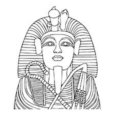 Nefertiti coloring page from ancient egypt category. Top 10 Ancient Egypt Coloring Pages For Toddlers