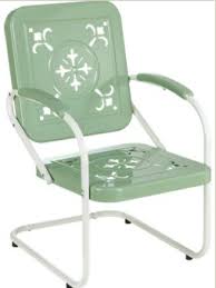 Retro Patio Chair From The Vermont Country Store Online Metal Patio Furniture Vintage Patio Modern Patio Furniture